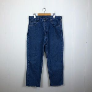 Carhartt Fleece Lined Jeans Sz 36x29
